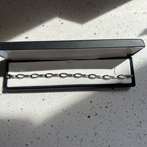 Elegant Sterling Silver Bracelet